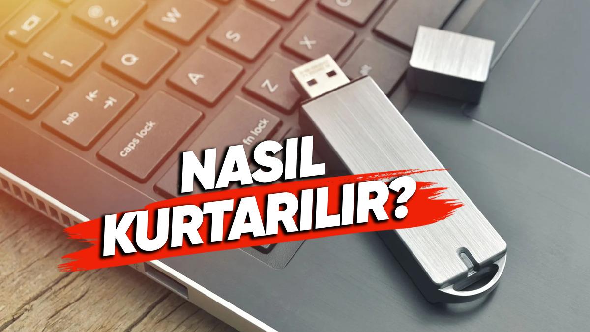 Vedalaşmadan Önce Son Bir Şans: Bozulan USB Belleği Kurtarma Yolları