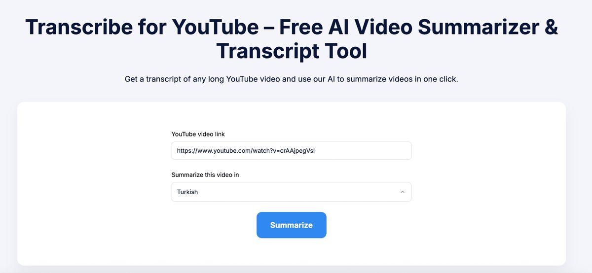 Youtube Videolarını Metne Çevirmenizi Sağlayan Ücretsiz Yapay Zekâ Araçları