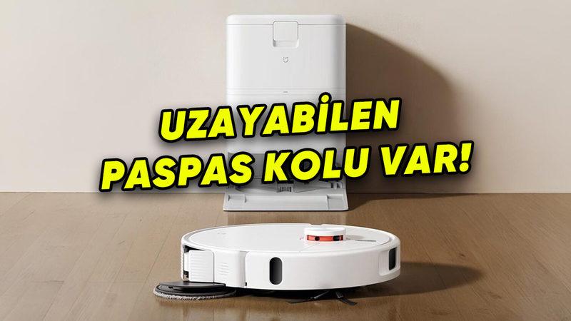 Xiaomi, Paspas Yaptığı Suyu Bile Kendisi Döken Yeni Robot Süpürgesini Duyurdu