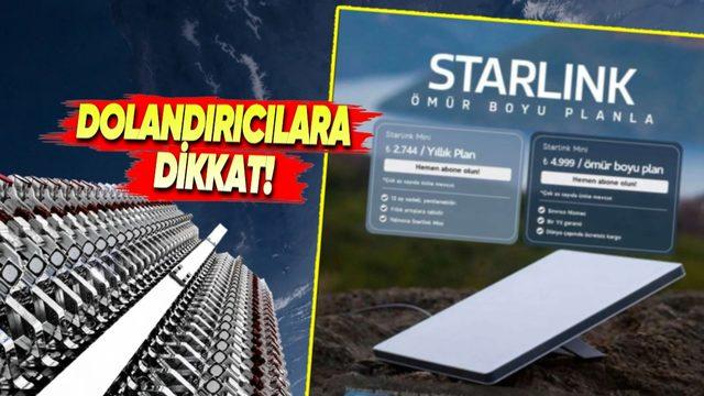 Aman Dikkat: Starlink Türkiye’ye Gelmeden Dolandırıcılıklar Başladı!
