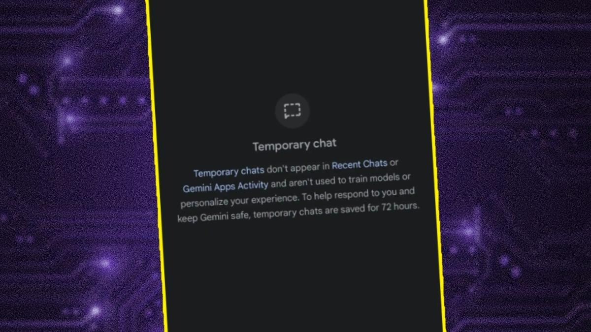 Google Gemini’a ChatGPT’de Uzun Süredir Olan "Geçici Sohbet" Özelliği Nihayet Eklendi