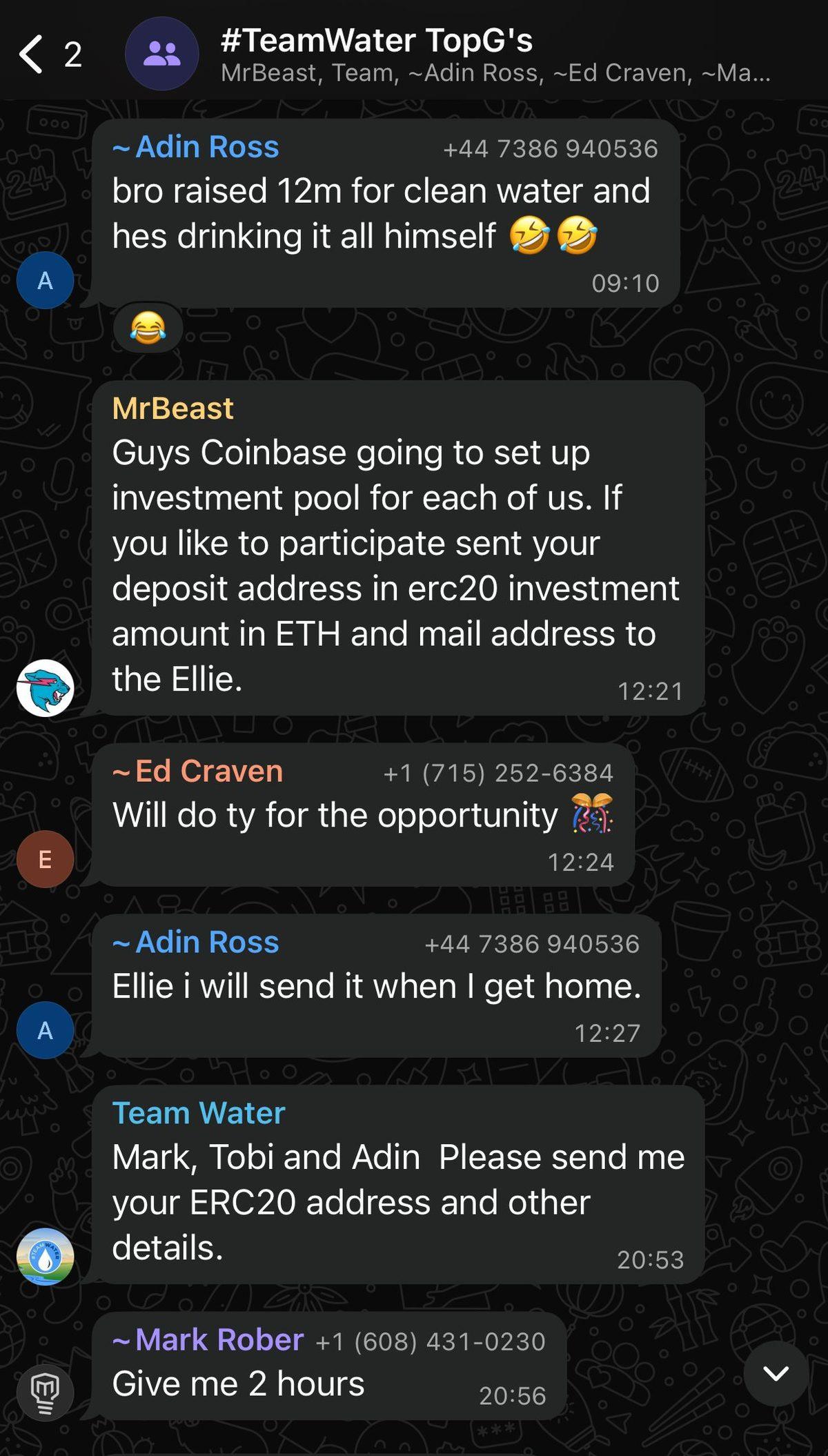 Bir Kişi MrBeast’in Adıyla Kurulan Sahte WhatsApp Grubunda Dolandırıldı: Tonlarca Para Buhar Oldu