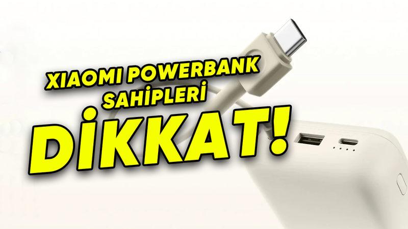 Xiaomi, Türkiye’de de Sattığı Bir Powerbank İçin Toplama Kararı Aldı (Satın Aldıysanız Ne Yapmanız Gerektiğini Anlattık)