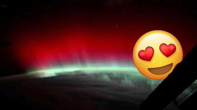Uzay İstasyonundaki Astronotlar, Çok Nadir Görülen Kırmızı Kuzey Işıklarını Görüntüledi [Video]