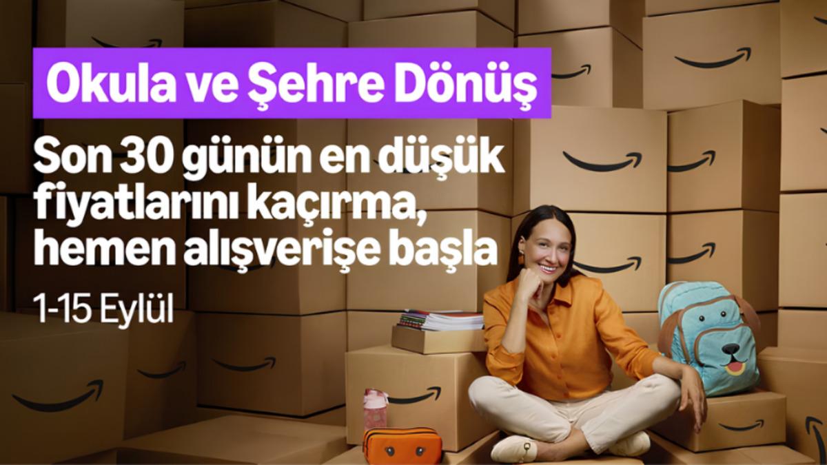 Amazon’da Okula ve Şehre Dönüş Fırsatları Devam Ediyor! İşte Her Kategorinin En İyi Fırsatları