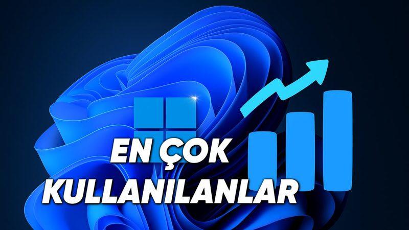 Türkiye’de Yeni Bilgilsayar Satılmıyor mu? İşte Türkiye’de ve Dünya’da En Çok Kullanılan Windows Sürümleri