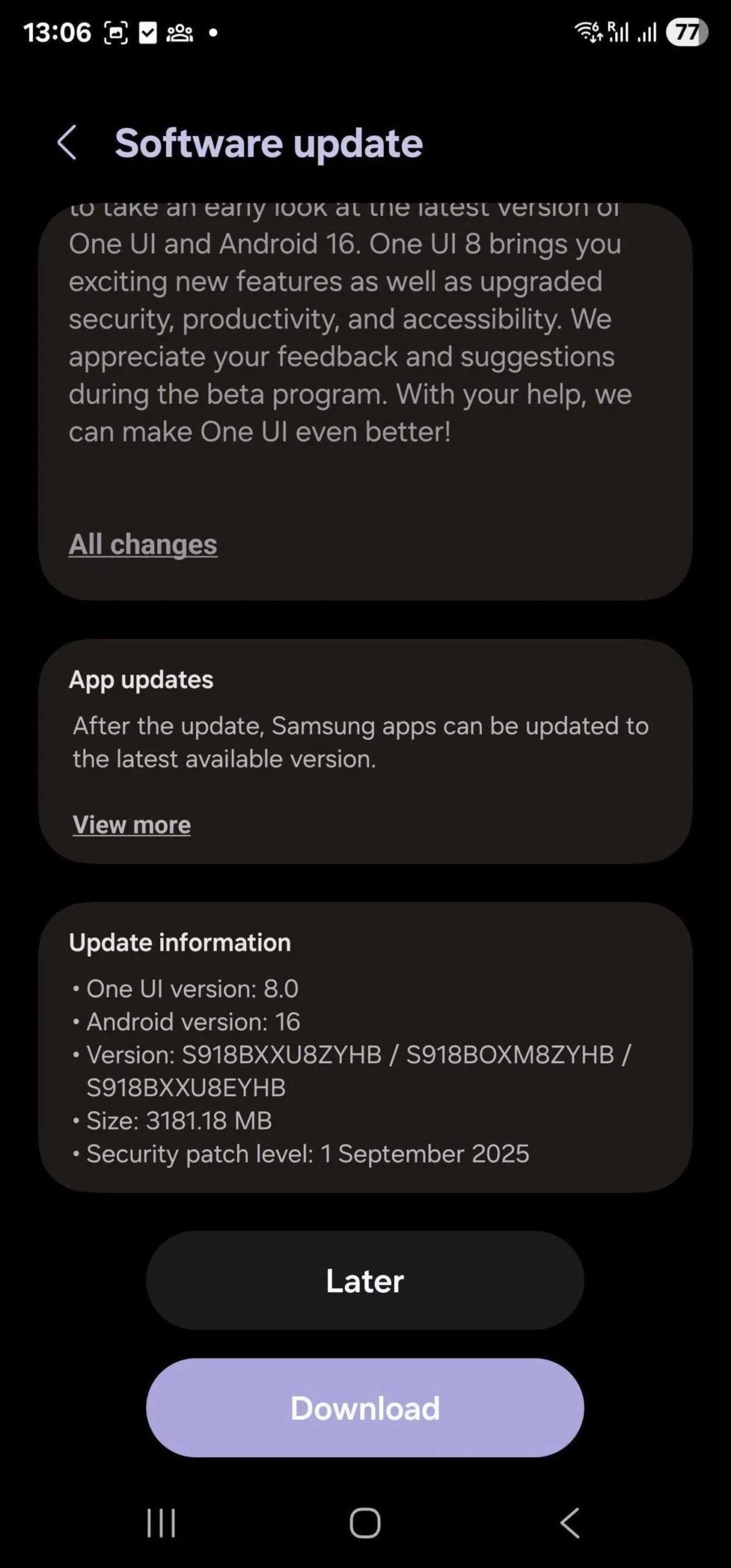 Samsung Galaxy S23 Serisi İçin One UI 8 Beta Güncellemesi Yayımlandı