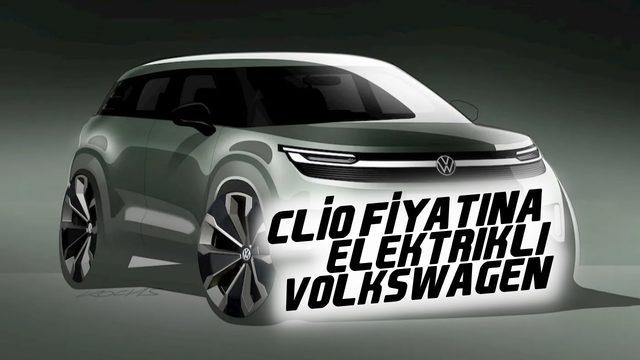 Volkswagen, Renault Clio Fiyatına Elektrikli Otomobil Tanıtacak