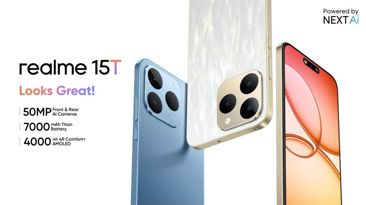 Realme 15 Serisinin Yeni Üyesi 15T 5G’yi Tanıttı: İşte Özellikleri ve Fiyatı