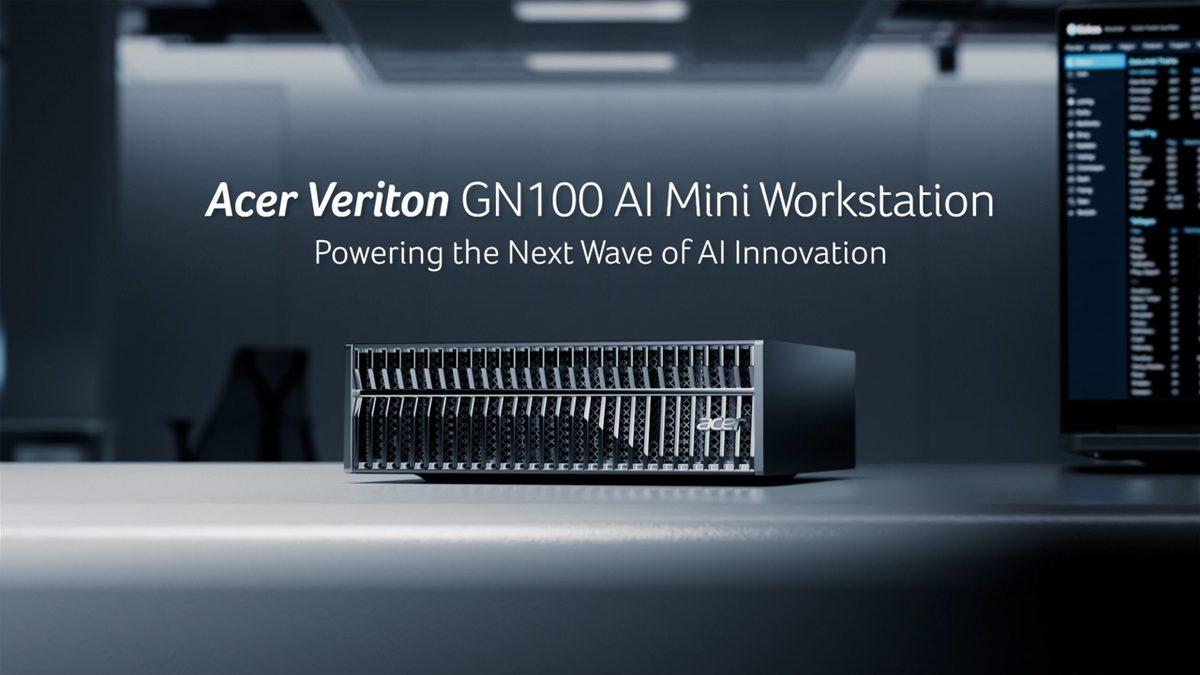 Acer Yeni Yapay Zekâ Canavarı Mini PC’si Veriton GN100’ü Tanıttı (Full Paket Yapay Zekâ İstasyonu Arayanlara)