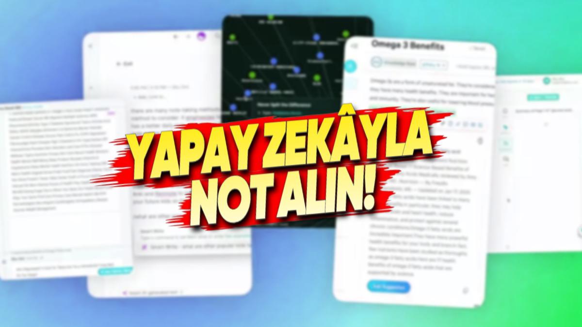 Karmaşık Dosyalarla Uğraşmaya Son! En İyi Yapay Zekâ Not Alma Uygulamaları