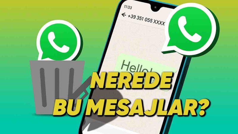 Silinen WhatsApp Yazışmalarına Ulaşmak Mümkün mü? İşte Geri Getirme Yöntemleri