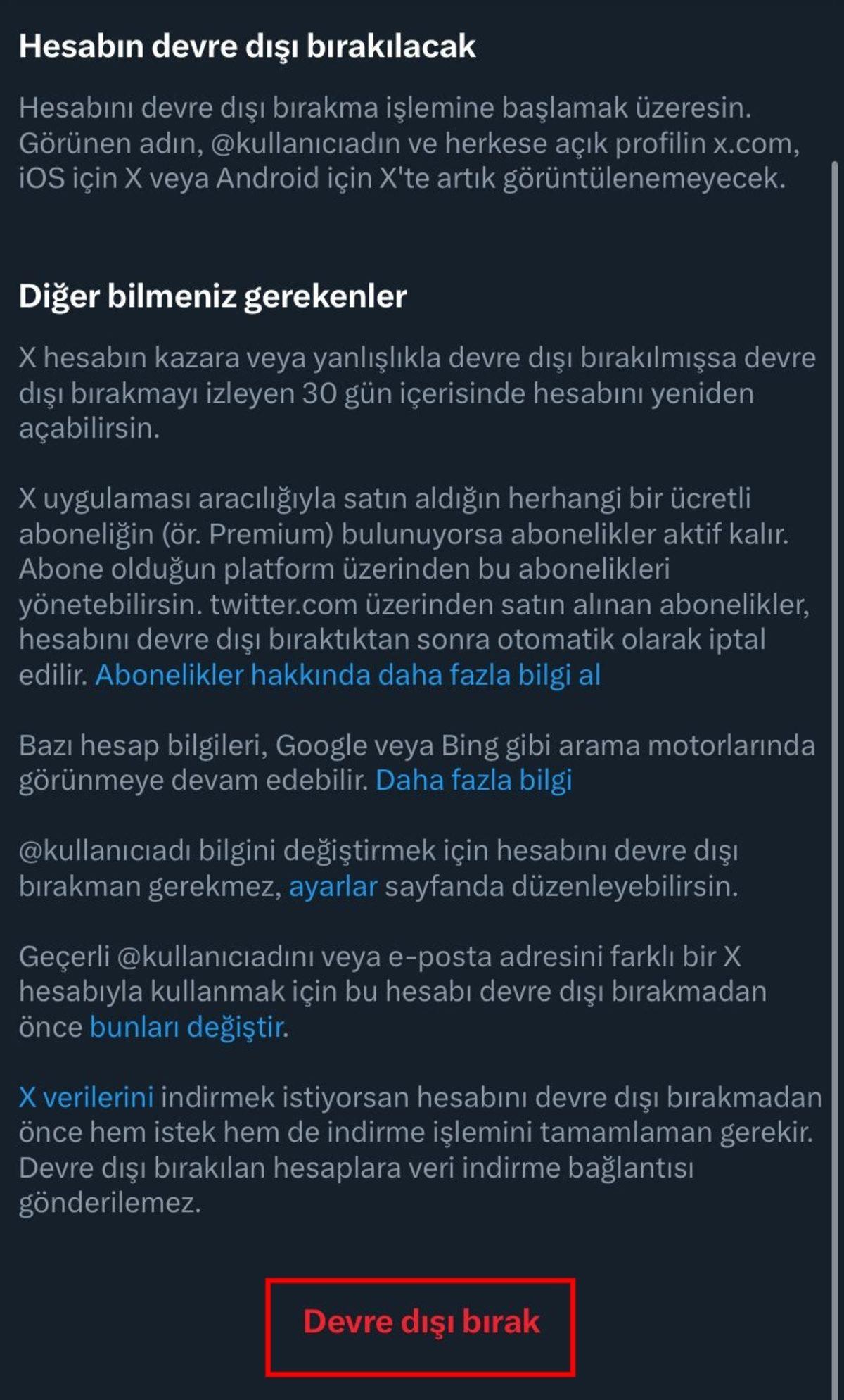 Artık Kafa Dinleyeyim Diyorsanız Gelin: X (Twitter) Hesap Silme ve Dondurma Nasıl Yapılır?