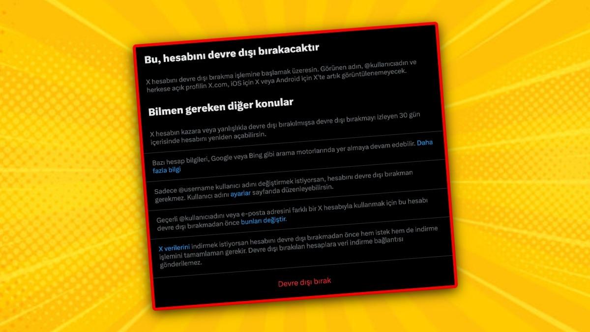 Artık Kafa Dinleyeyim Diyorsanız Gelin: X (Twitter) Hesap Silme ve Dondurma Nasıl Yapılır?