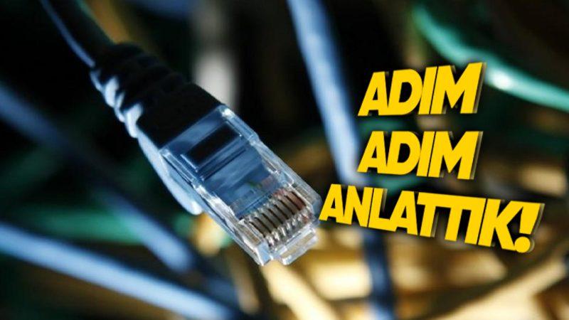 İnternete Bağlanmak da Sorun mu Yaşıyorsunuz: "Ethernet Geçerli Bir IP Yapılandırmasına Sahip Değil" Sorunu Nasıl Çözülür? (Adım Adım Anlattık)