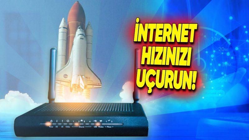 İnternetin Yavaş Olmasından Bıkanlar Buraya! İnternetinizi Hızlandırmak İçin Kullanabileceğiniz  8 Basit ve Programsız Yöntem