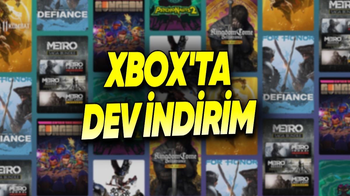 Xbox’ta Yüzlerce Oyun %95’e Varan Oranda İndirime Girdi: İşte Kaçırmamanız Gerekenler