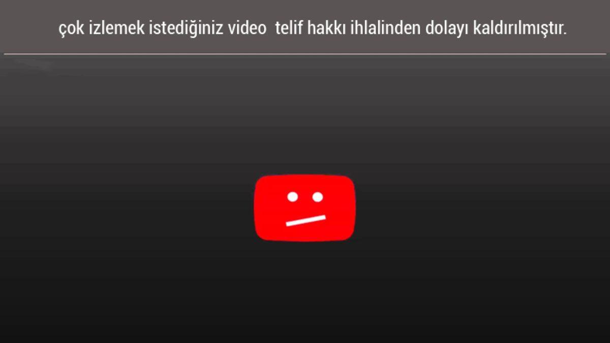 YouTube’da Telif Yemiş Videoları İzleyebilirsiniz!