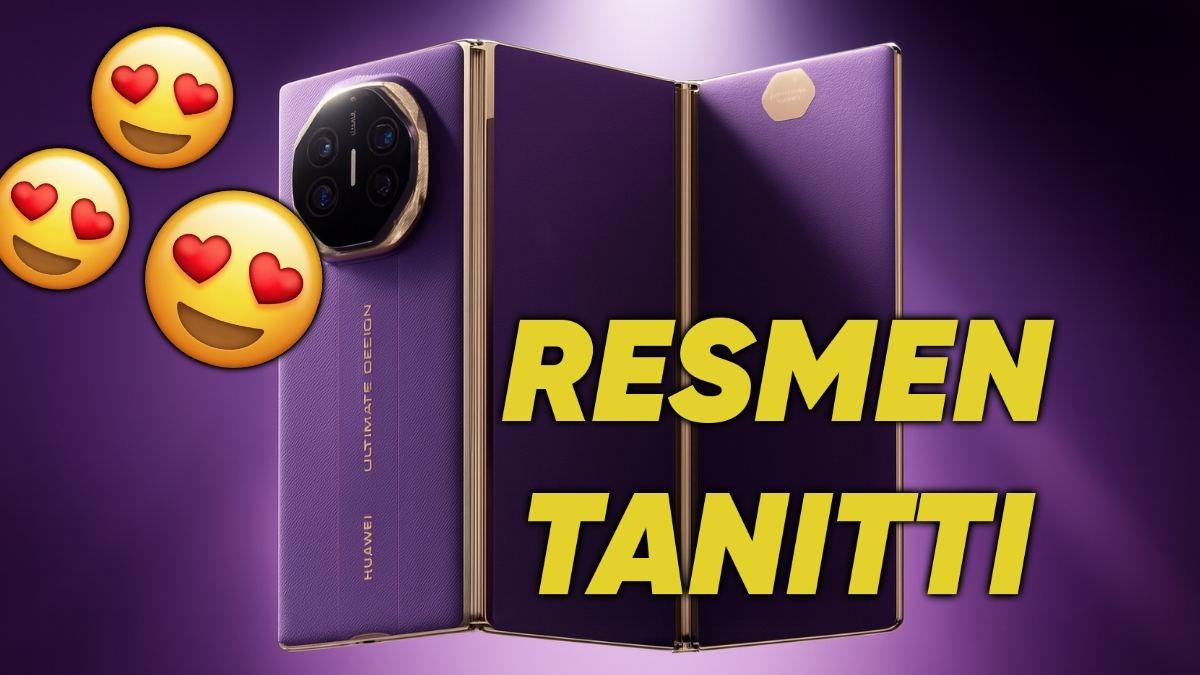 Huawei, İkinci Nesil Üçe Katlanabilen Yeni Telefonu Mate XTs’i Resmen Tanıttı: İşte Özellikleri