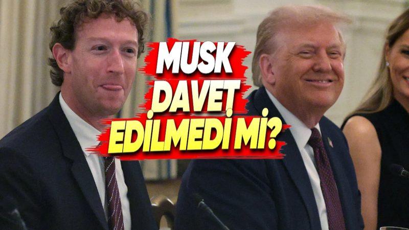 Donald Trump, Teknoloji Devlerinin Patronlarıyla Toplantı Yaptı (Elon Musk Artık Masada Yok)