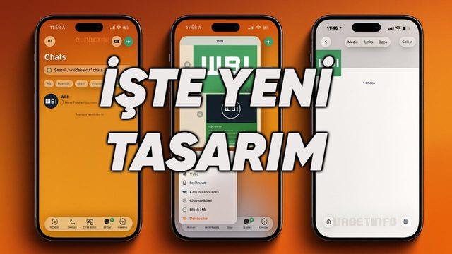 WhatsApp, iOS 26 ile Birlikte iPhone Uygulamasının Tasarımını Değiştirecek: İşte Liquid Glass'lı Yeni Görünüm