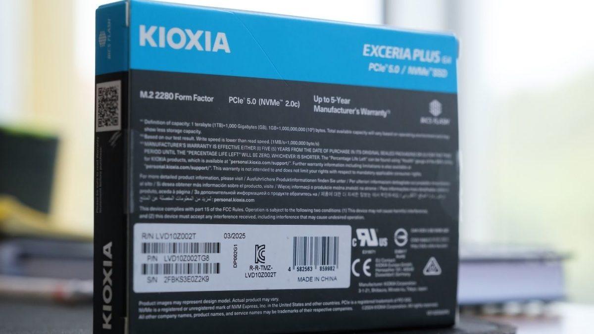 Sistemini Yükseltmeyi Düşünenlere Yüksek Performanslı SSD: KIOXIA Exceria Plus G4