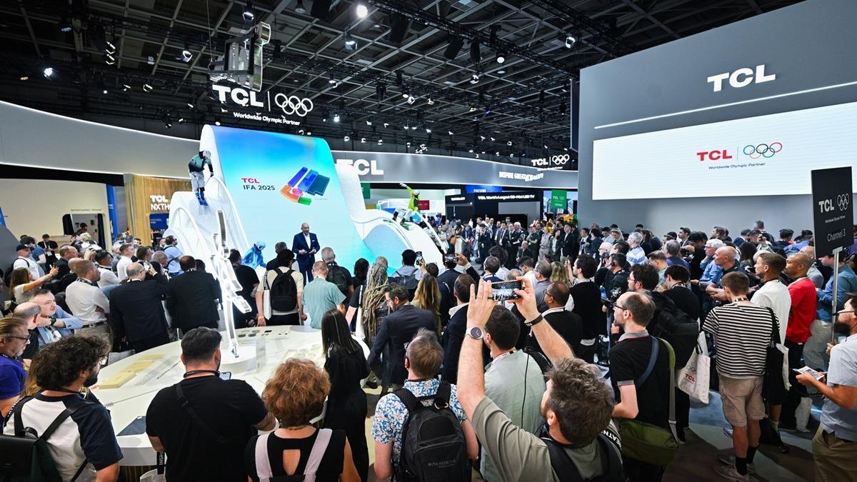 TCL, Yeni Ekran Teknolojileri ve Yapay Zekâ İnovasyonlarıyla IFA 2025'e Damga Vurdu