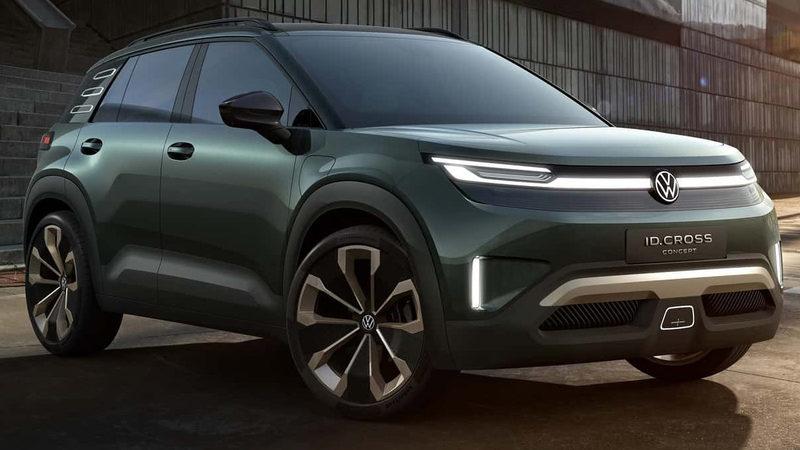 Volkswagen'in En Ucuz Elektrikli SUV'u Olmaya Aday ID.Cross Tanıtıldı: İşte Özellikleri