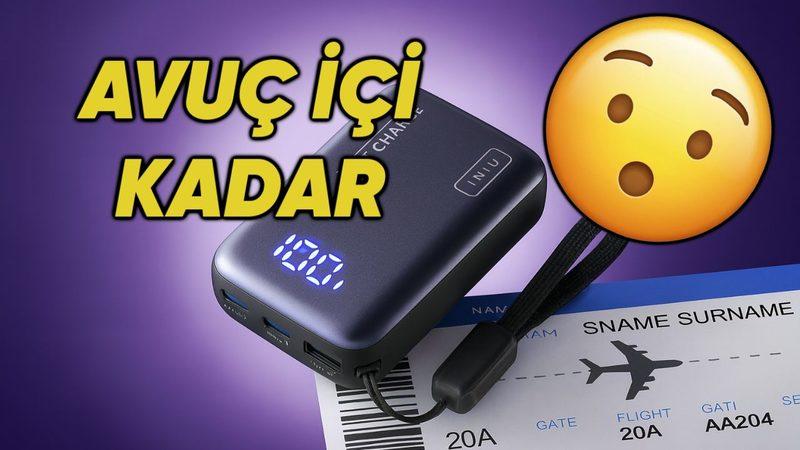 Taşırken Yokmuş Gibi Hissettiren Dünyanın En Küçük Powerbank’i Tanıtıldı