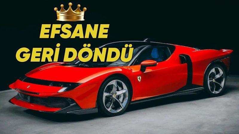 Efsane Geri Döndü: İşte Karşımızda Yeni Ferrari 849 Testarossa!