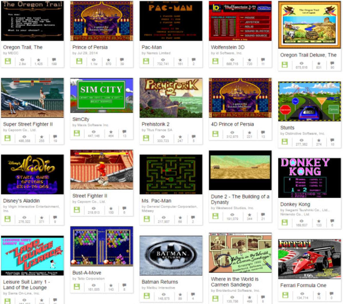 Retro Oyun Aşıklarının Eski Oyunları Bedava Oynayabilecekleri 4 Site!