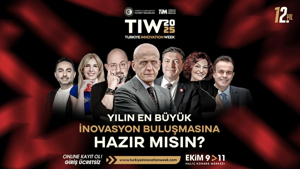 İnovasyon ve Teknoloji Dünyası, Türkiye Innovation Week 2025'te Buluşuyor!