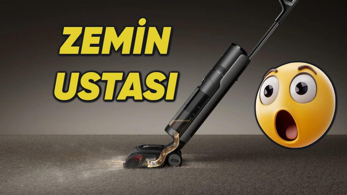 Dreame Yeni Islak-Kuru Zemin Süpürgesini Tanıttı: İşte Özellikleri