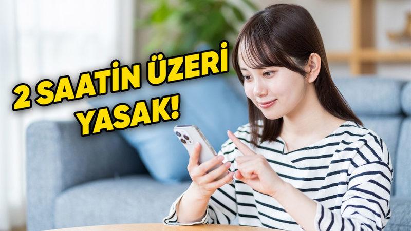 Japonya'dan Tarihi Karar: Telefon Kullanımına Saat Kısıtlaması Getirildi