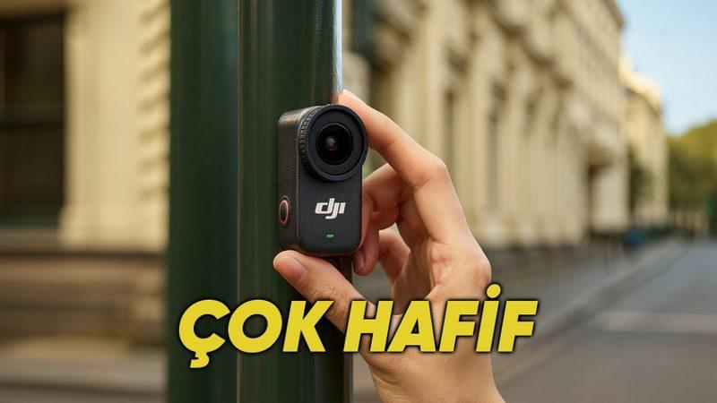 DJI, Şimdiye Kadarki En Hafif Aksiyon Kamerası Osmo Nano’yu Tanıttı