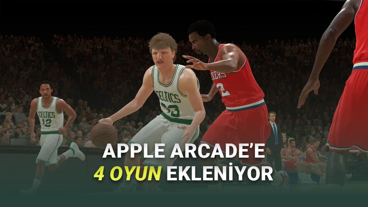 Ekim 2025: Apple Arcade'e NBA 2K26 Dahil 4 Yeni Oyun Geliyor