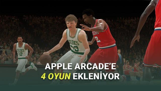Ekim 2025: Apple Arcade'e NBA 2K26 Dahil 4 Yeni Oyun Geliyor