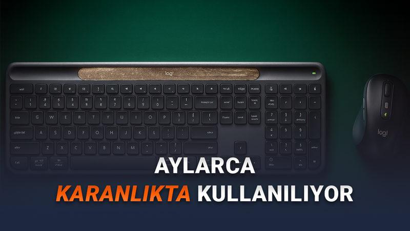 Logitech Işıkla Şarj Olan Klavyesini Tanıttı (Güneş Işığına Bile Gerek Yok)