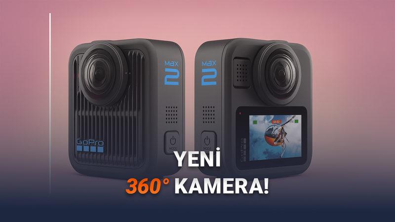 GoPro, Çok Konuşulacak Yeni 360 Derece Kamerasını Tanıttı: İşte Karşımızda Max2 360!