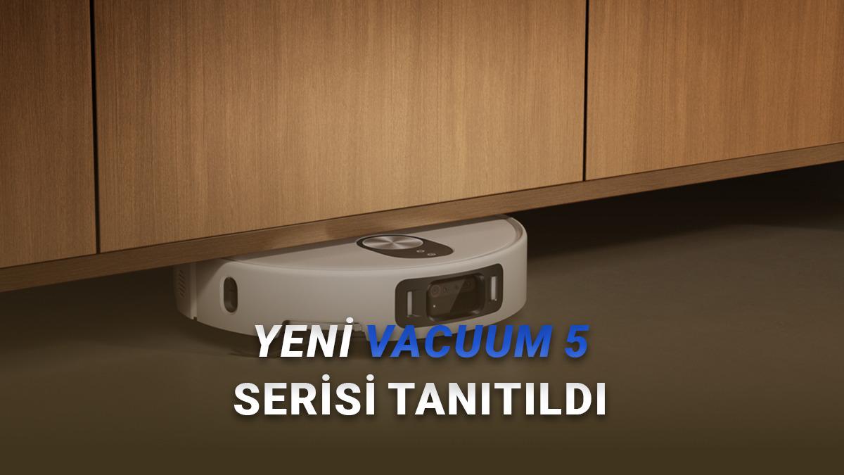 Xiaomi Yapay Zekâ Destekli Yeni Robot Süpürgeleri Vacuum 5 ve Vacuum 5 Pro'yu Tanıttı: İşte Özellikleri ve Fiyatı