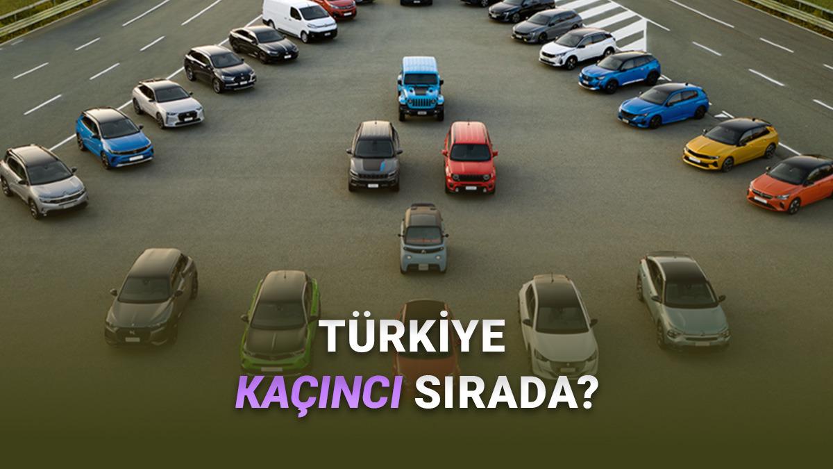 Avrupa'da En Çok Otomobil Satılan Ülkeler Belli Oldu