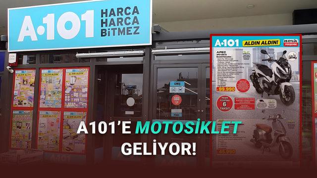 A101'e Motosiklet Geliyor! 25 Eylül 2025 A101 Aldın Aldın Kataloğundaki Tüm Teknolojik Ürünler