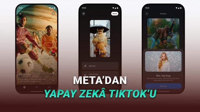  Meta, Sadece Yapay Zekâ Videolarından Oluşan Video Akışı Vibesı Duyurdu 