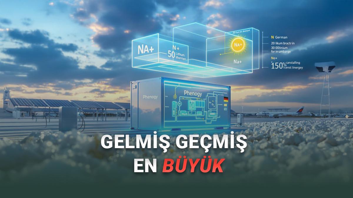 Avrupa'nın Gelmiş Geçmiş En Büyük Sodyum İyon Bataryası Tanıtıldı: Şimdi Ne Olacak?