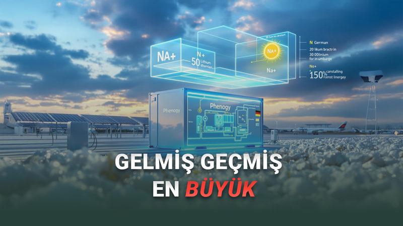 Avrupa'nın Gelmiş Geçmiş En Büyük Sodyum İyon Bataryası Tanıtıldı: Şimdi Ne Olacak?