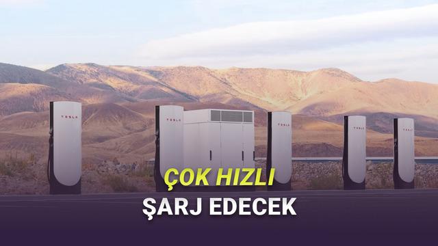  Tesla, 500 kW'lık Şarj İstasyonu Tanıttı: Şarj Sürelerini Azaltacak! 