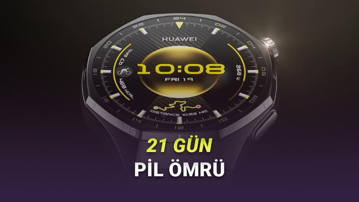 Huawei'nin En Gelişmiş Akıllı Saati Watch GT6 Türkiye'de: İşte Fiyatı