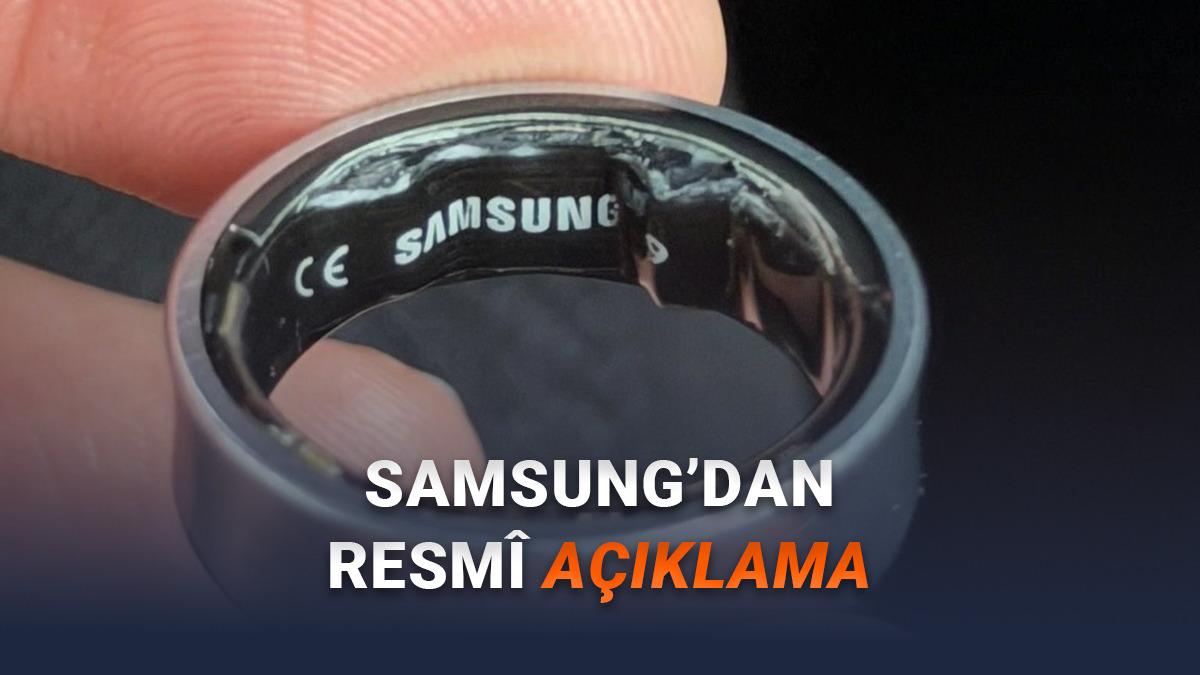 Samsung'dan Bataryası Şişen Galaxy Ring Hakkında Resmi Açıklama