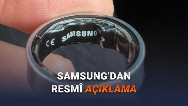  Samsung'dan Bataryası Şişen Galaxy Ring Hakkında Resmi Açıklama 