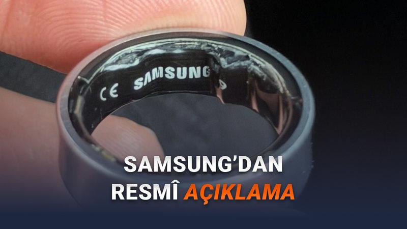 Samsung'dan Bataryası Şişen Galaxy Ring Hakkında Resmi Açıklama